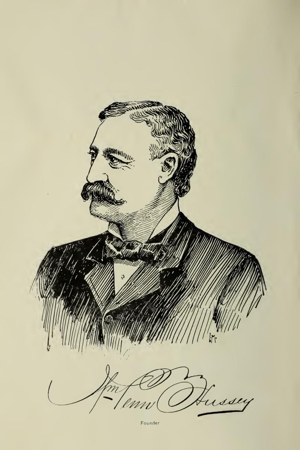 Penn Hussey pen and ink