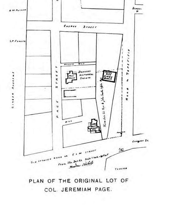 Original location of Page House - DHC v3